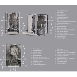 Котел газовый настенный конденс. E.C.A. Felis Slave Boiler 100 KW