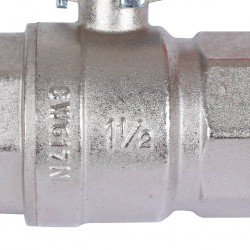 Кран шаровый Rommer 1 1/2"  ВН/НР, ручка рычаг