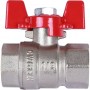 Кран шаровый Rommer 1/2"  ВН/ВН, ручка бабочка