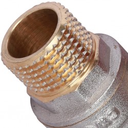 Кран шаровый Rommer 1/2"  ВН/НР, ручка бабочка