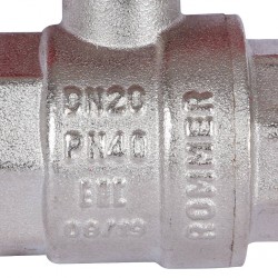 Кран шаровый Rommer 3/4"  НР/НР, ручка бабочка