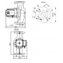 Насос циркуляционный Shinhoo BASIC 65-8SF, фланцевый 380В