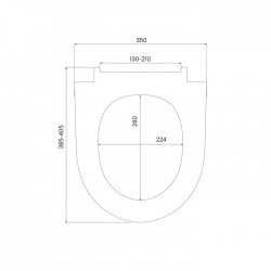 Сиденье для унитаза Iddis, полипропилен, микролифт, 006, 405х350х38 мм