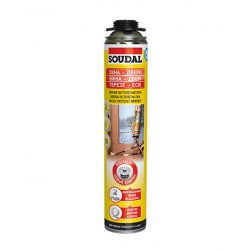 Пена монтажная Soudal 50 12*750 мл зимняя, жёлтая (пистолетная)