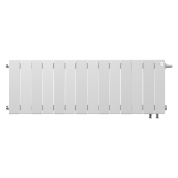 Дизайн-радиатор бимет. Royal Thermo PianoForte Bianco Traffico VDR 300 x 100 14 секц. (нижн. подкл.)