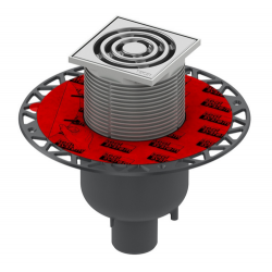 Трап TECEdrainpoint вертикальный S 130, с фланцем Seal System