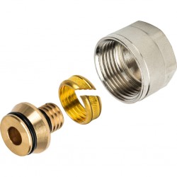 Фитинг компрессионный для труб PEX-AL-PEX 16х2,0х3/4" STOUT