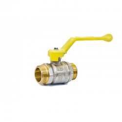 Кран шаровой газовый 1/2" н-н рычаг LD Pride GAS Ру40 Tmax=80