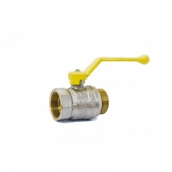 Кран шаровой газовый 3/4" в-н рычаг LD Pride GAS Ру40 Tmax=80