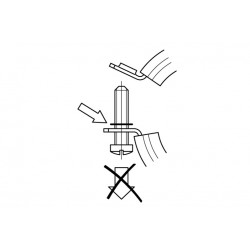 Хомут 2S M8 3/4" (25-30 мм ) 2-х винт. с уплотн. epdm, Walraven